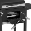 Grill węglowy ogrodowy CARBON czarny