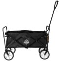 Wózek plażowy składany MAGNUM czarny