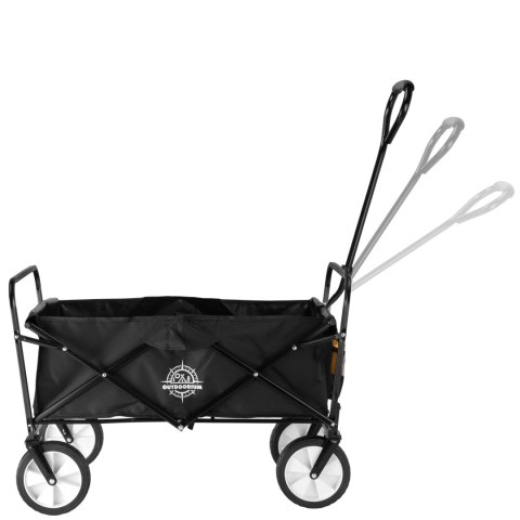 Wózek plażowy składany MAGNUM czarny