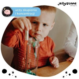 Butelka sensoryczna DIY, turkusowa, Jellystone Designs