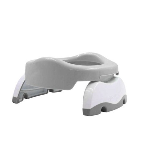 2w1 Potette: Nocnik dla dziecka i nakładka na toaletę, szaro-biały, Potette