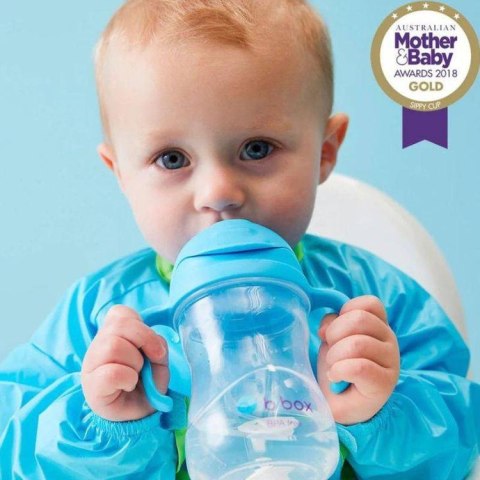 Bidon ze słomką 240 ml, ananasowy, b.box