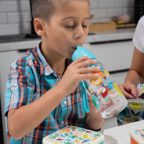 Bidon ze słomką 500 ml Dzikie Zwierzęta, Rex London