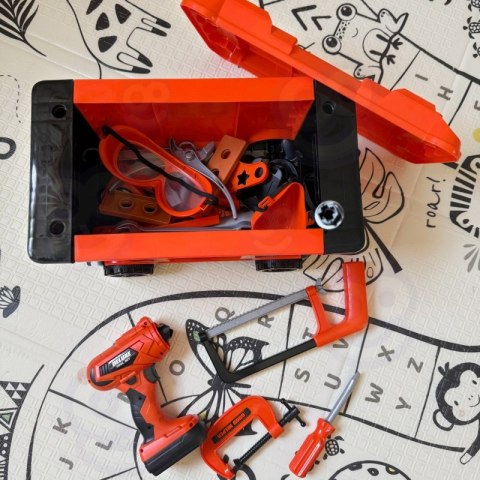 WOOPIE Mobilna Skrzynia Na Narzędzia Warsztat 2w1 65 el.