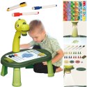 WOOPIE Tablica do Rysowania Projektor Dinozaur 24 Wzory + 2 Gry