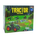 WOOPIE Zestaw Mini Farma Traktor Zwierzęta Osada Farma Rolnik 1:24
