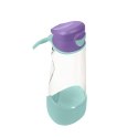 Sportowa butelka tritanowa 600 ml, Lilac Pop, b.box