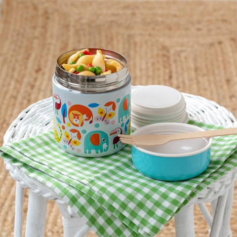 Termos na jedzenie, Dzikie Zwierzęta, 280 ml, Rex London