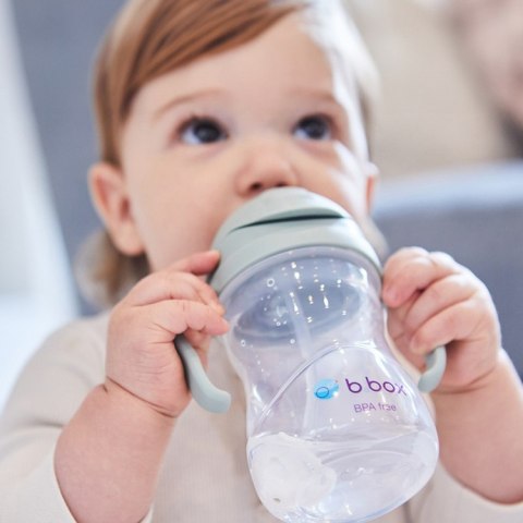 Bidon ze słomką 240 ml, Sage, b.box