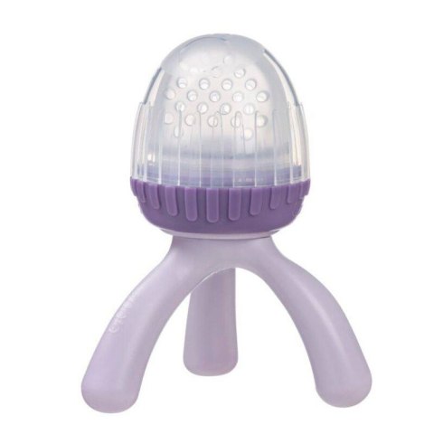 Gryzak silikonowy do podawania pokarmu, Peony, b.box