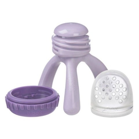 Gryzak silikonowy do podawania pokarmu, Peony, b.box