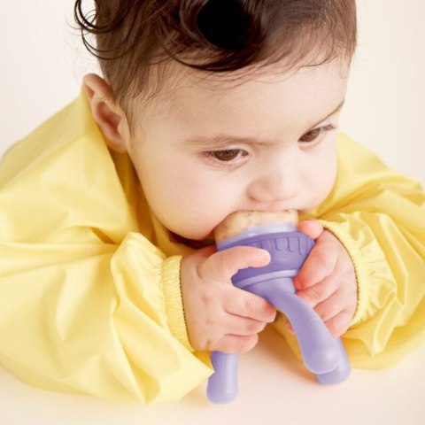 Gryzak silikonowy do podawania pokarmu, Peony, b.box