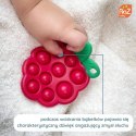 Pop it gryzak silikonowy Soczysta Malina - zabawka sensoryczna dla niemowląt RaZbaby