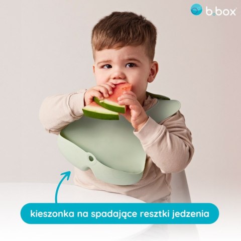Śliniak z otwartą kieszonką Sage, b.box