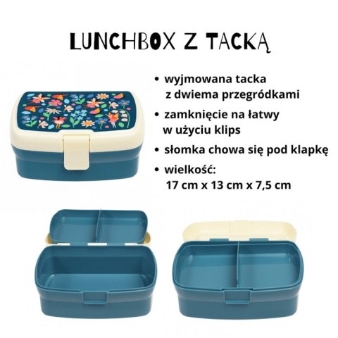 Zestaw śniadaniowy lunchbox i bidon Wróżki, Rex London