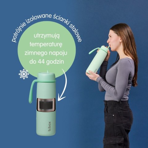 Butelka termiczna 690 ml, Spearmint, b.box