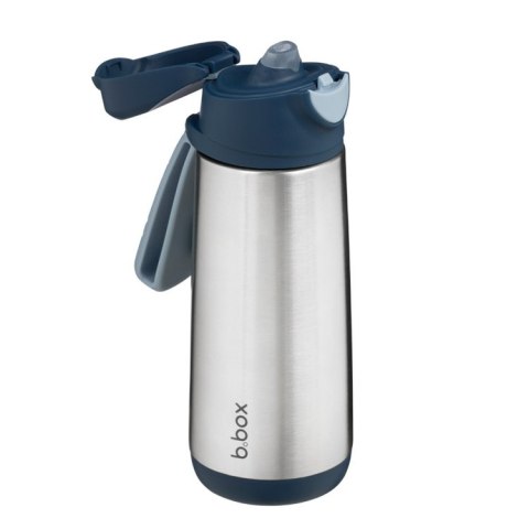 Butelka termiczna z ustnikiem sportowym 500 ml, Midnight, b.box
