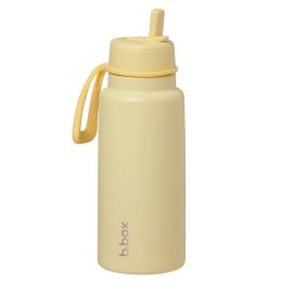 Butelka termiczna ze składanym ustnikiem - termos ze stali nierdzewnej 1l Lemon Twist b.box