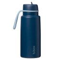 Butelka termiczna ze składanym ustnikiem - termos ze stali nierdzewnej 1l Midnight b.box