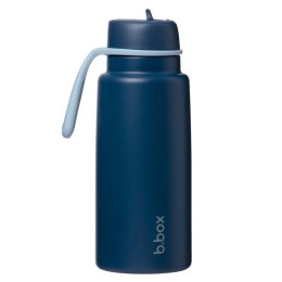 Butelka termiczna ze składanym ustnikiem - termos ze stali nierdzewnej 1l Midnight b.box