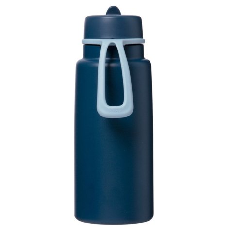 Butelka termiczna ze składanym ustnikiem - termos ze stali nierdzewnej 1l Midnight b.box