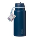 Butelka termiczna ze składanym ustnikiem - termos ze stali nierdzewnej 1l Midnight b.box