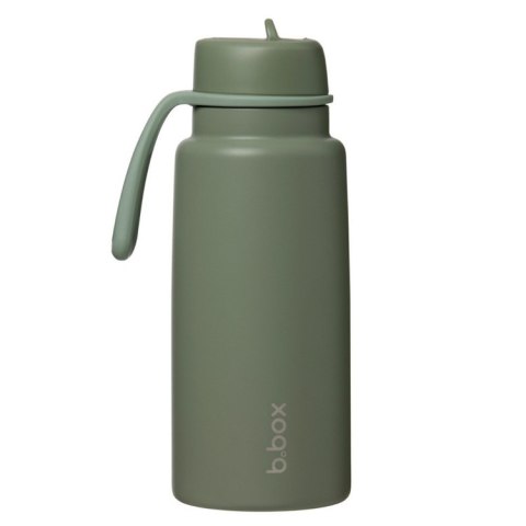 Butelka termiczna ze składanym ustnikiem - termos ze stali nierdzewnej 1l Oliveb.box