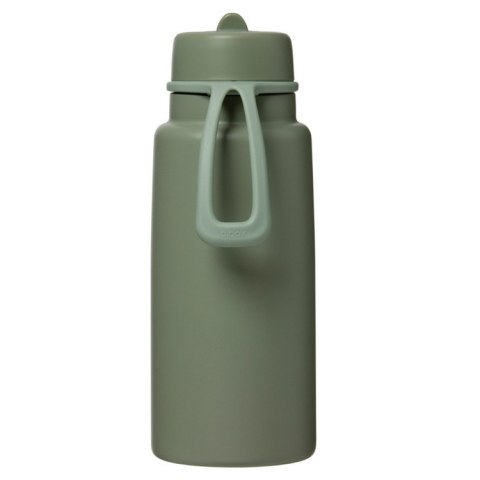 Butelka termiczna ze składanym ustnikiem - termos ze stali nierdzewnej 1l Oliveb.box