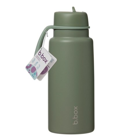 Butelka termiczna ze składanym ustnikiem - termos ze stali nierdzewnej 1l Oliveb.box