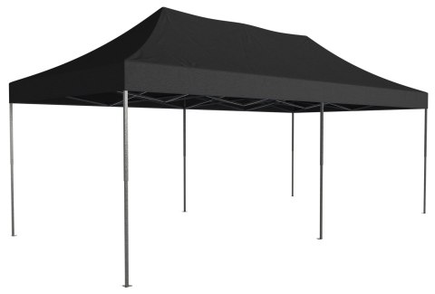 Pawilon handlowy ekspresowy - 3x6 m - czarny