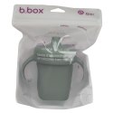 Silikonowy kubek z ustnikiem, Sage, b.box