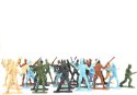 Duży Zestaw Żołnierzyków Militarny Wojsko Armia Figurki