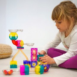 WOOPIE Klocki Magnetyczne Tor Kulkowy 89 el.