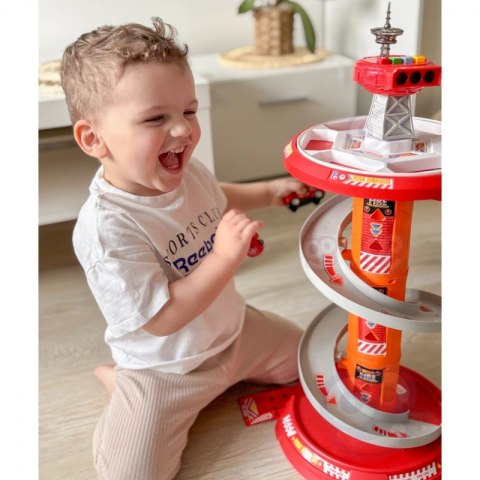 WOOPIE Tor Spirala Garaż dla Samochodzików 3 szt.