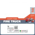 WOOPIE Czerwona Laweta Straży Pożarnej City Truck Efekty Dźwiękowe i Świetlne