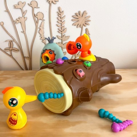 WOOPIE Gra Zręcznościowa Złap Robaczka + Skarbonka Wańka Wstańka Jajko