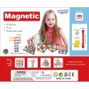 WOOPIE Magnetic Construction Blocks Creative Puzzle 180 pcs.