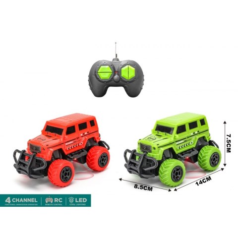 WOOPIE Samochód Zdalnie Sterowany RC Jeep Cross-Country LED