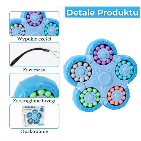 WOOPIE Gra Obrotowa Łamigłówka Antystresowa