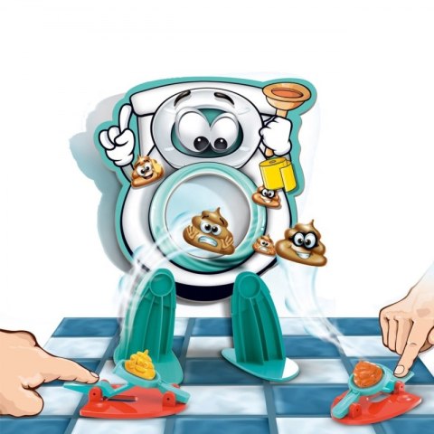 WOOPIE Gra Zręcznościowa Rodzinna Strzał Kupa do Sedesu