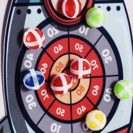 WOOPIE Gra Zręcznościowa w Rzutki na Rzepy Tarcza Rakieta