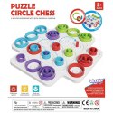 WOOPIE IQ Gra Logiczna Strategiczna Trening Mózgu Kółko i Krzyżyk 36 el.