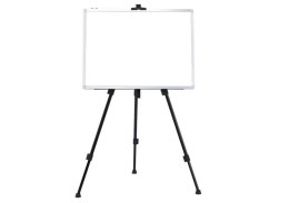 Zestaw Tablica Magnetyczna 90x60cm na Stojaku Pisaki Gąbka