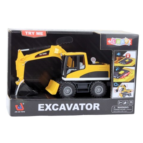 Koparko-Spycharka Budowlana Ruchoma Łyżka Obrotowa Kabina Światła Dźwięki