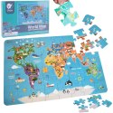 CLASSIC WORLD Puzzle Mapa Świata