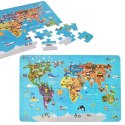 CLASSIC WORLD Puzzle Mapa Świata
