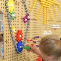 MASTERKIDZ Koła Zębate Zbuduj Własny Mechanizm - Tablica Naukowo-Kreatywna STEM
