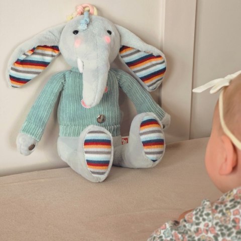 WOOPIE Interaktywny Słonik Przytulanka z Dźwiękiem i Światłem