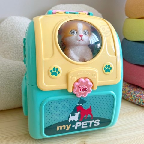 WOOPIE Kotek Przenośny Salon Piękności 2w1 w Plecaku Transporter