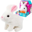WOOPIE Króliczek Ineraktywny Pluszak z Marchewką Biały